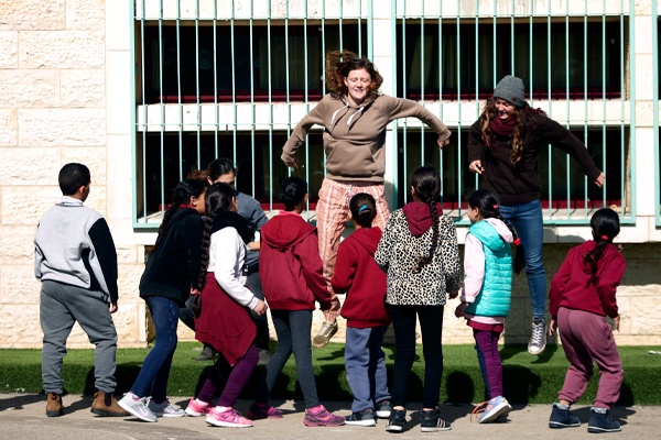 Not just seeing Israel &#8211; but giving back, too