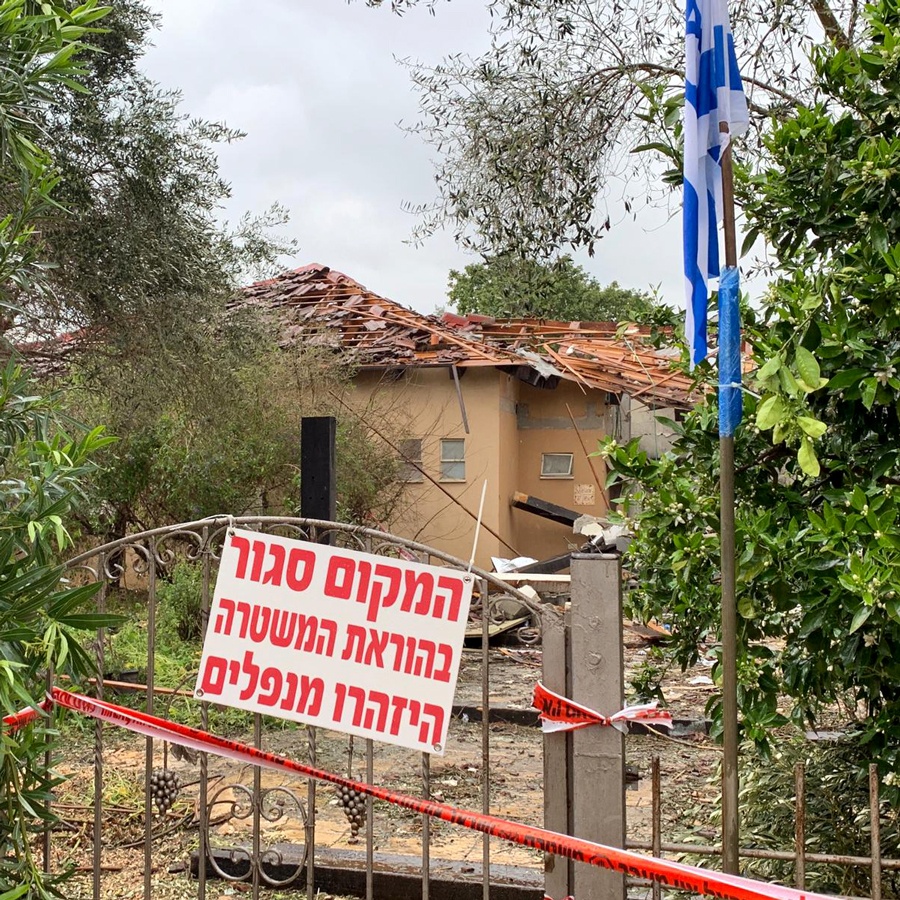 After the Sirens And Ambulances, Jewish Agency Staff Arrive To Assist